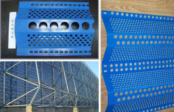 flexible wind dust net/Wind proof dust suppression net/wind dust perforated mesh wall