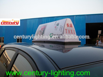 taxi roof top signs leds