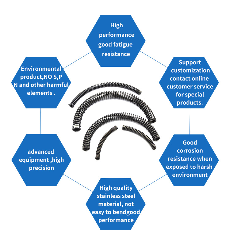 stainless steel precision coil extension spring