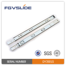 35mm 2 folding side mounted ball bearing drawer slide