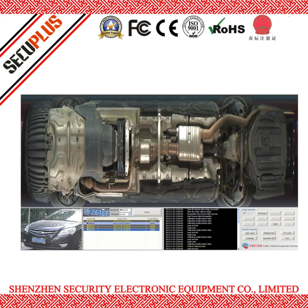 Under Vehicle Inspection System Surveillance System Fix Type