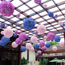 Artificial Rose Ball Silk Flower Ball Wedding Decoration
