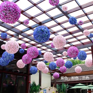 Artificial Rose Ball Silk Flower Ball Wedding Decoration