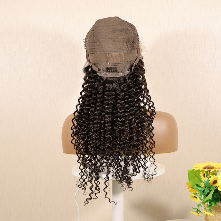 13x4 Curly Wave Lace Front Brazilian Virgin Human Hair Wigs, Wholesale Price Unprocessed Lace Frontal Wig Virgin Full Lace Wigs