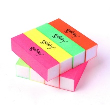 Gelsky 120 Grit Shine Buffer - Neon Pink Nail Buffer