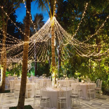 Indoor Outdoor Wedding Ceiling Net Fairy Lights: Enhance Your Wedding Ambiance