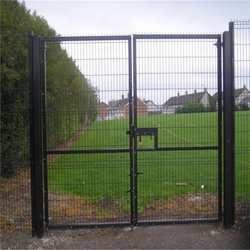 galvanized welded wire mesh metal garden fence gate