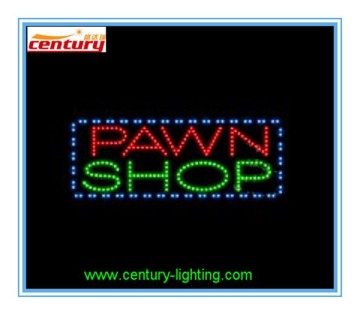 PAWN SHOP animated led sign