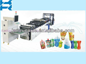 standing pouch bag making machine