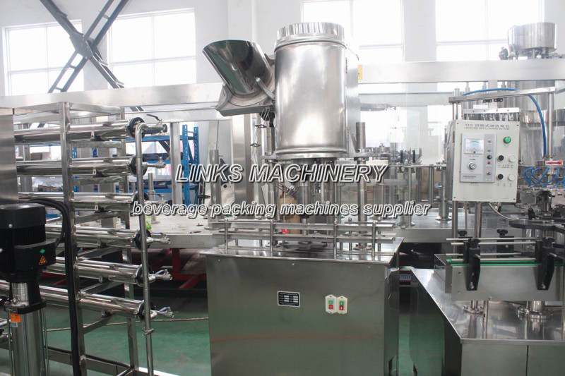 2000bph Water Bottling Filling Capping Machine