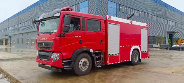 Howo 8 Ton Foam Fire Truck 3 Jpg