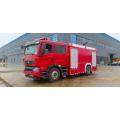 Howo 4x2 เครื่องยนต์ดีเซลถังน้ำ Fire Ttruck