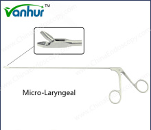 ENT Laryngoscopy Instruments Micro-Laryngeal triangular head