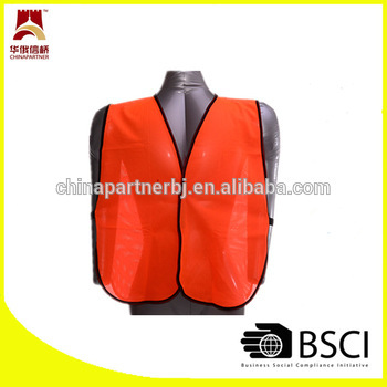 Fluorescent odinary visibility vest