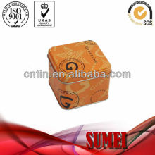 square metal tin can