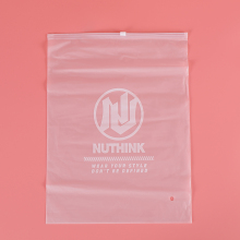 Transparent Zipper Lock Plastic Bag