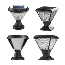 Solar Column Lights, Courtyard & Garden Decorative Lighting