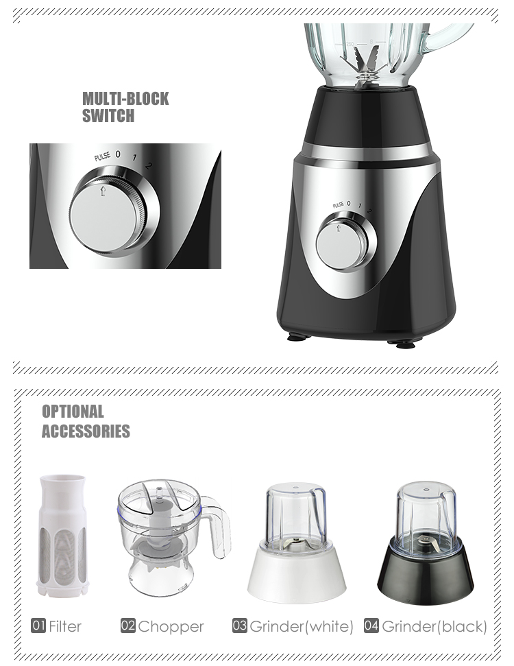 2 speeds multifunction new ice crusher juicer immersion blender