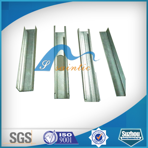 Partition Wall (ceiling) Galvanized U and Metal Steel C Profile