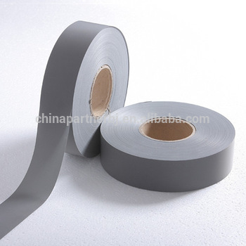 Polyester reflective sew on tape