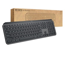 Bluetooth BT Logitech MX Keys Wireless Illuminated Keyboard for Business