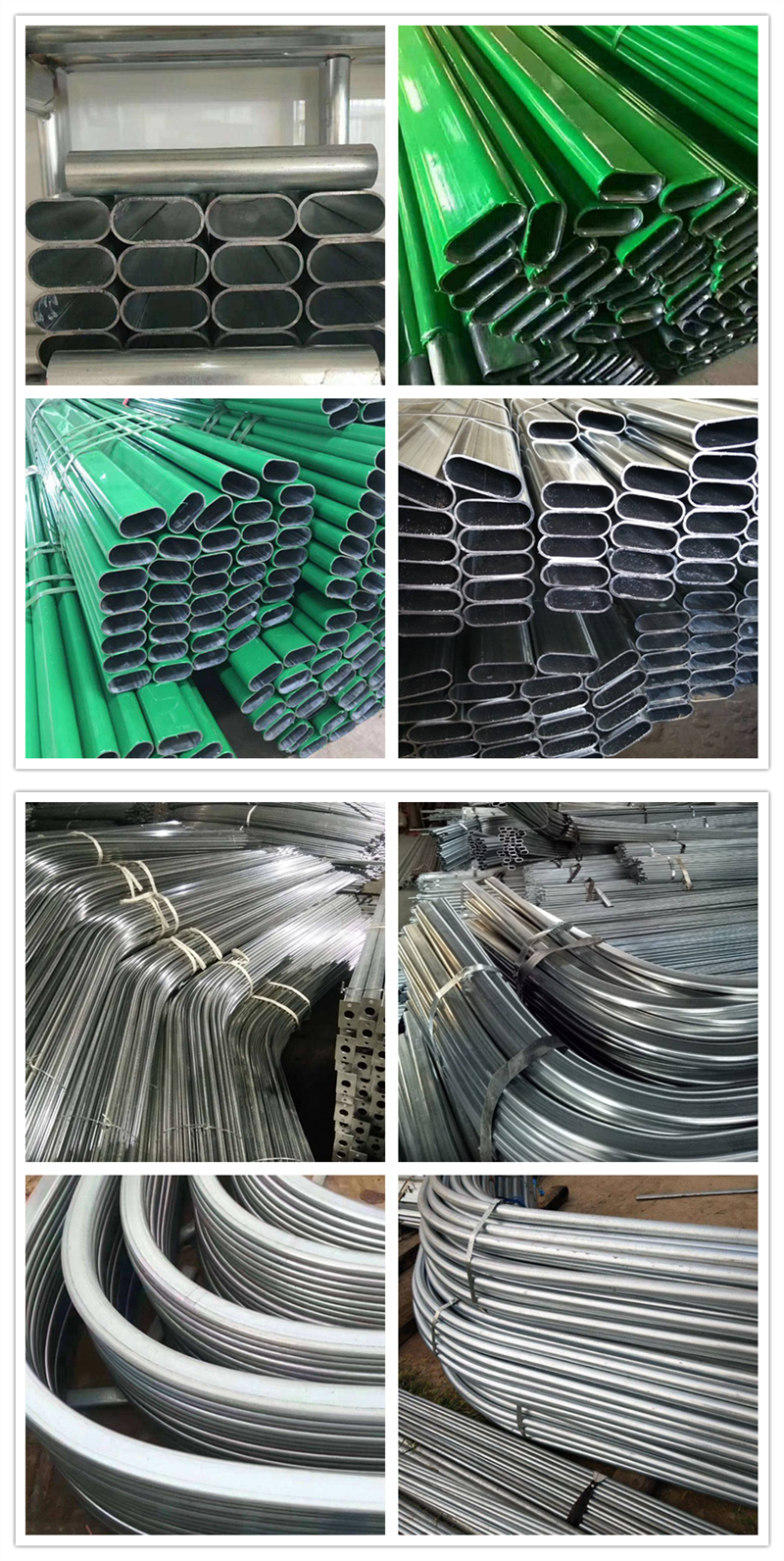 0.8-2.0mm Thickness Round Greenhouse Pre Galvanized Steel Pipe