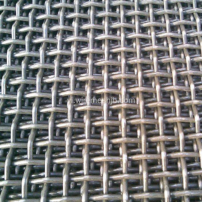 Crimped Wire Mesh cho mỏ đá