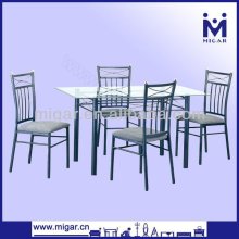 Metal Dining Table Set MGT-6581