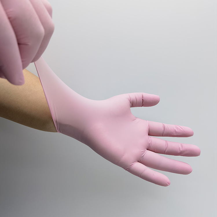 latex powder free glove guantes desechables de nitrilo xs uso medico disposable latex Nitrile gloves