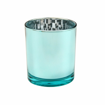 Schillernde Leere Glas Becher