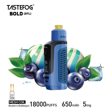 Tastefog Bold 18000 Puffs available
