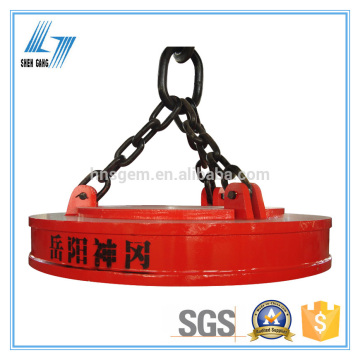 1000kg Electromagnetic Lifter for Scraps, Steel Plate