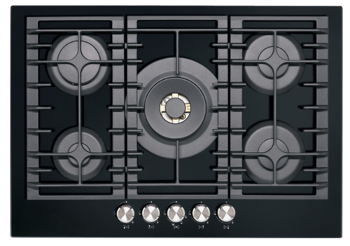 Kitchenaid Gas Hob Black Glass