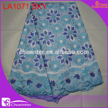 lace fabric african lace fabrics lace wedding dresses lace big lace fabric LA1071 sky