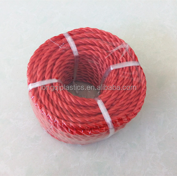 Plastic Polyethylene rope and twine used as fishing / packing rope twine