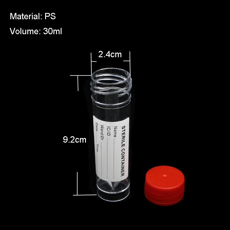 Disposables Sterile Plastic 30ml Urine Sample Container