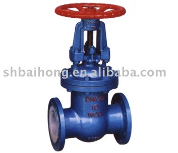 Teflon Lined Gate Valve / Teflon Lined Valve