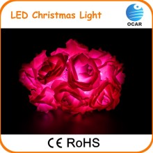 alibaba china fairy light for holiday decoration rose shape