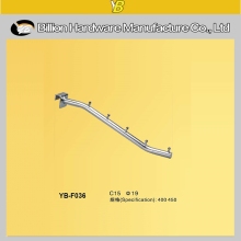 clothes store hanging display hook metal scan hook