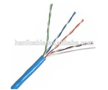 UTP CAT5E twisted pair cable blue color