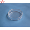 Batteri in plastica trasparente di vetro da laboratorio Petri