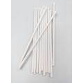 100% Biodegradable Disposable Stright White Straws