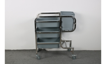 Square tube Collecting Cart