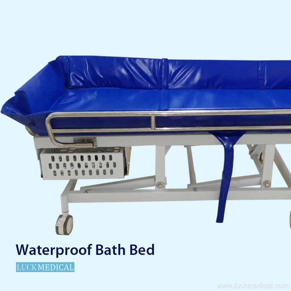 Waterproof Plastic Bath Bed Hospital Use for Patient