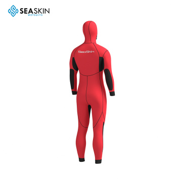 Seaskin Heavy Distric Tek Parça Kapüşonlu Kanyonu Wetsuit