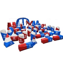 PLATO PVC Tarpaulin Deluxe Inflatable Bunker Obstacles for Tactical Paintball Fields