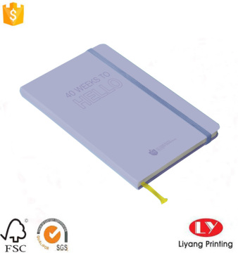 Paper Cover Diary Notebook With Elastic Band