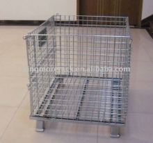 Storage wire mesh container