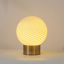 Modern Wireless Touch Decorative Rechargeable Luxury Table Lamp