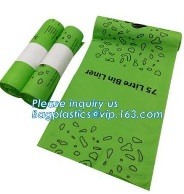 gallon biodegradable plastic trash bin liners, Food Waste Caddy Liner, Biodegradable Bin Liner, Compostable Garbage Bag